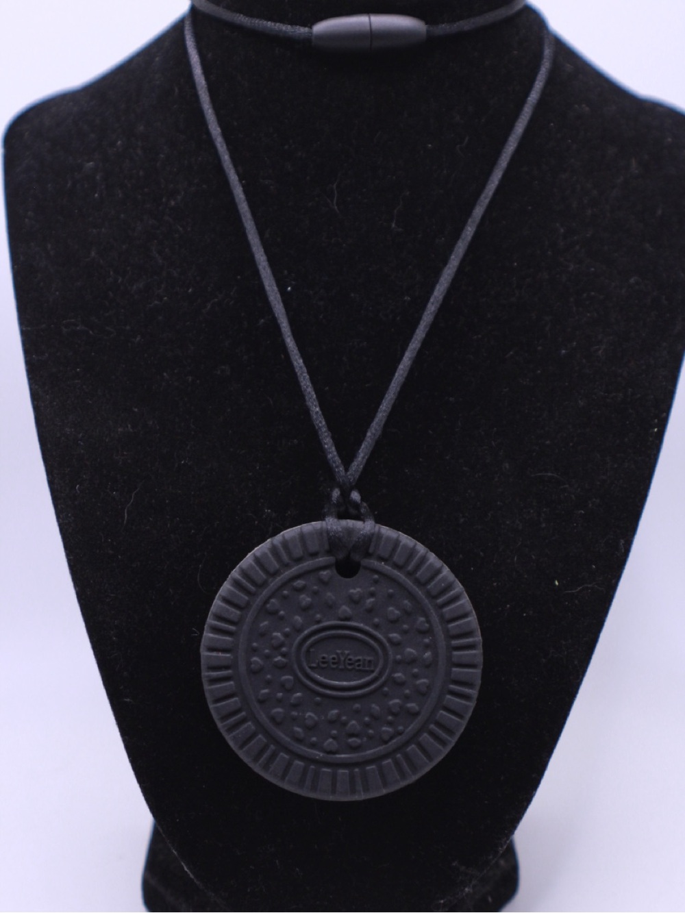 Chewable Oreo style cookie Sensory Necklace